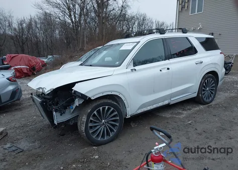 2023 Hyundai Palisade Calligraphy из США, поврежденный, VIN KM8R7DGE7PU499695